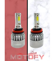 H11 LED FAR AMPÜLÜ TAKIMI BEYAZ 72W 8400 LÜMEN (2 ADET)