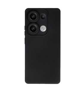 Xiaomi Redmi Note 13 Pro 4g Kılıf Nano İçi Kadife Silikon - Siyah