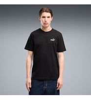 PUMA Ess Relaxed No.1 Logo Tee Erkek Siyah Pamuklu Spor Tişört - 689153 01