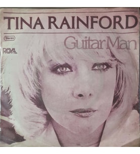 Tina Rainford Guitar Man 45lik Plak (Karışık)
