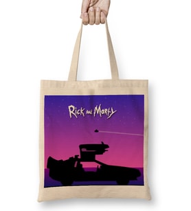 Rick And Morty 017 Bez Çanta Uzun Saplı