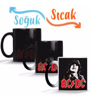 Ac Dc Angus Young Sihirli Kupa Bardak Porselen