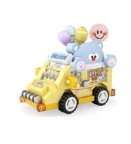 VAGONLIFE LOZ 8639 MİKRO BLOK BALON ARABASI 160 PARÇA