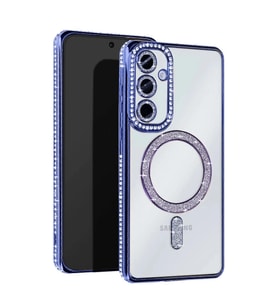 Northcity Samsung Galaxy S25 Edge Joke Simli Magneticsafe Kılıf - Mavi