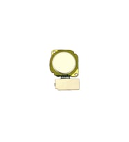 Huawei Uyumlu P20 Lite Uyumlu Home Parmak Okuyucu Filmi Flex Gold Renk