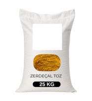 Öğütülmüş Zerdeçal - Toz Zerdeçal 25 KG