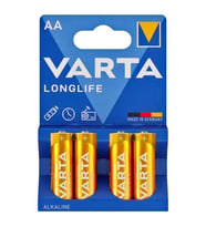 VARTA LONGLIFE POWER ALKALİN AA KALEM PİL (4LÜ PAKET FİYATI)