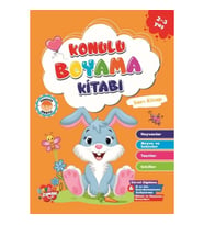 Konulu Boyama - Sarı Kitap(2-3 Yaş)