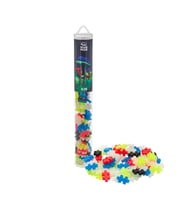 PLUS-PLUS GLOW / 100 PCS TUBE