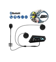 Motosiklet Kask Kulaklık Bluetooth V5 Bluetooth Intercom Motorsiklet Kulaklığı