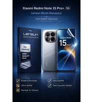 Lensun Xiaomi Redmi Note 15 Pro+ 5G Esnek Ultra Şeffaf Ekran Koruyucu