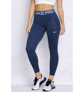 Nike Pro Sculpt Dri-Fit 7/8 Training Women Navy Tight Kadın Antreman Tayt Lacivert