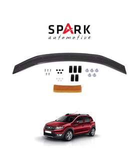 Dacia Sandero 2012-2020 Yıl Aralığı Uyumlu Kaput Rüzgarlığı 3mm
