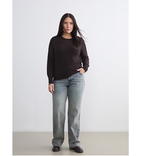 LCW Jeans İndigo Straight Fit Kadın Jean Pantolon