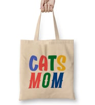 Funny Cat Lover Gifts For Women Men Kids Bez Çanta Uzun Saplı