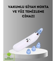 Siyah Nokta ve Gözenek Temizleyici Vakumlu Cihaz – Masajlı Derin Temizlik Teknolojisi