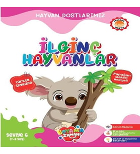 Hayvan Dostlarımız - İlginç Hayvanlar Seviye 6 (7-8 Yaş)