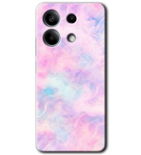 Redmi Note 13 Pro 5G Kılıf HD Desen Baskılı Kılıf - Pembe-Duman