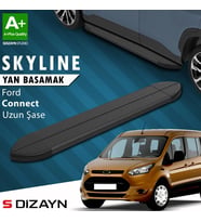 Ford Connect Uzun Şase Skyline Siyah Yan Basamak 203 Cm 2002-2014 A+ Kalite