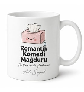 Ağlak Arkadaşa Gözyaşı Peçetesi Romantik Komedi Mağduru Kupa Hediye Bardak