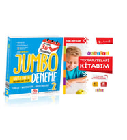 2. Sınıf Jumbo Tüm Dersler Deneme + Keyifli Tekrar Telafi Kitabım