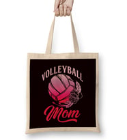Volleyball Mom Mother Beach Volleyball Player Son Daughter Bez Çanta Uzun Saplı