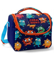 Coral High Lacivert Turuncu Sevimli Canavarlar Erkek Çocuk Beslenme Çantası