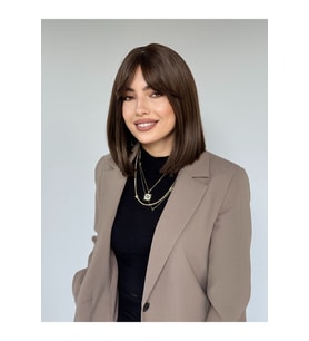 Kısa Kumral Vip Peruk