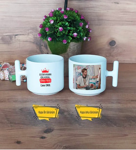 Enişteye Hediye Kupa Bardak T Fotoğraflı Enişteye Doğum Günü Hediyesi