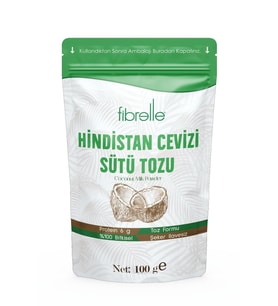 Fibrelle Hindistan Cevizi Sütü Tozu 100gr