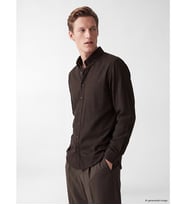 LC WAIKIKI Kahverengi Regular Fit Erkek Gömlek