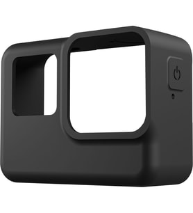 Ayex Insta360 Ace Uyumlu Silikon Koruyucu Kılıf – Lens Kapağı Dahil – Siyah