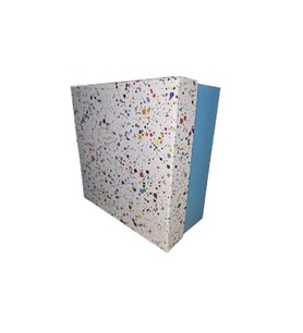 GIPTA COLORFUL KARE HEDİYE KUTUSU BX6534 E NO:5,5 225x225x110 mm - TEKLİ