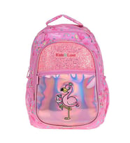 Kaukko Kids&Love Sırt Çantası Aynalı-Taşlı Flamın L5095