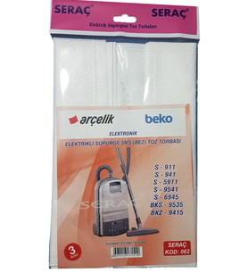 ELEKTRİKLİ SÜPÜRGE TOZ TORBASI KOD 062