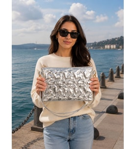 Charm Model Kadın Omuz Çantası - Kadın Kol Çantası - Kadın Çanta - Günlük Kadın Çantası - Hediye Çanta - Çapraz Askılı Kadın Çantası