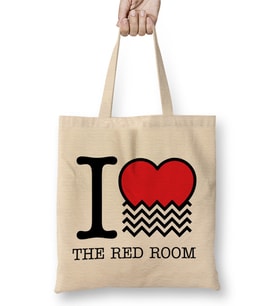 Twin Peaks I love The Red Room Bez Çanta Uzun Saplı