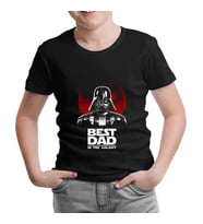 Star Wars - Best Dad Siyah Çocuk Tshirt