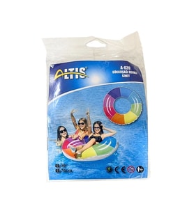 Gökkuşağı Renkli Simit 76 cm
