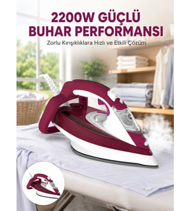 2200w Seramik Kaplama Es Tasarımı 360 Derece Dönebilir Kablosu