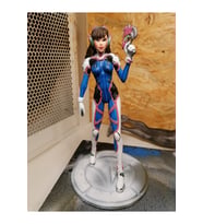 Overwatch D.Va Figür Overwatch Hana Song Figür Büyük Boy 25CM