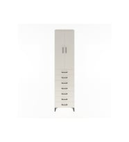 Hyperion Dolap 3 Raflı 7 Çekmeceli 2 Kapaklı 60x44x243 Aytaşı-Aytaşı