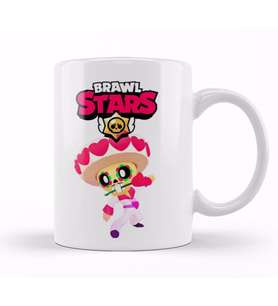 Brawl Stars Romantic  Poco Kupa Bardak Porselen