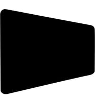 Gaming Oyuncu Mouse Pad, Kaymaz Taban Gamer Mousepad, Masa Koruyucu Masa Matı, Ofis Tipi Klavye ve Fare Altlığı (Siyah, 90x40 cm - XXL)