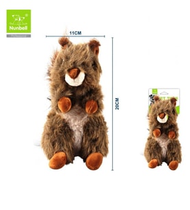 Nunbell Köpek Oyuncağı Peluş Sincap