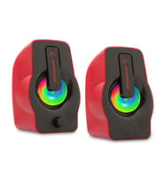 RAMPAGE RMS-G7 Falsetto 1+1 USB Kırmızı 6w Hoparlör RGB Ledli
