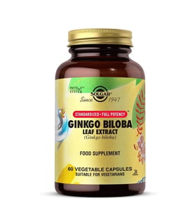 Solgar Ginkgo Biloba Leaf Extract 60 Kapsül