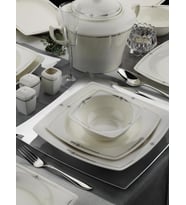 Kütahya Porselen Bone Mare 62 Parça 1060520 Desen Yemek Takımı