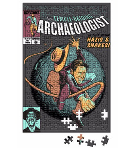 Indiana Jones Indy Comics Puzzle 240 Parça A3