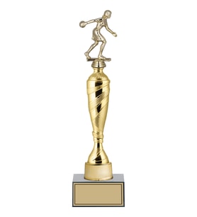 ODAK KUPA - Figürlü Kupalar - Bowling Kadın Figürlü Kupalar FG-027 C - 39 cm
